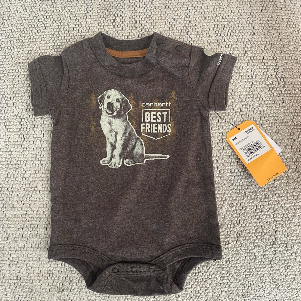 Carhartt baby onesie 3mo BRAND NEW w/ tags